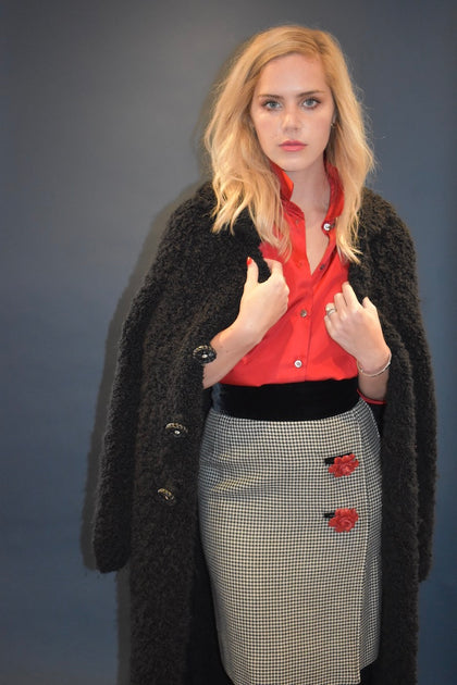 Treat ürself tweed check vintage coat Treat ürself tweed check vintage coat（Mens 3 Piece Suit