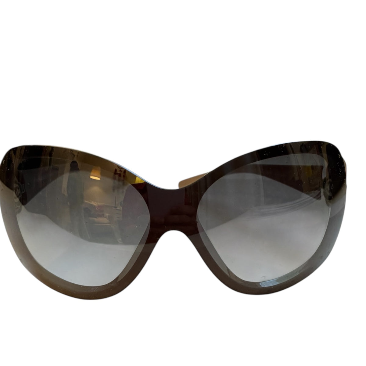 Chanel CC Logo Camellia Flower Sunglasses 6032 – Cheeky Vintage