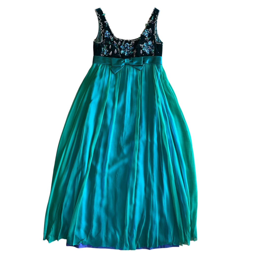 Green Empire Dress