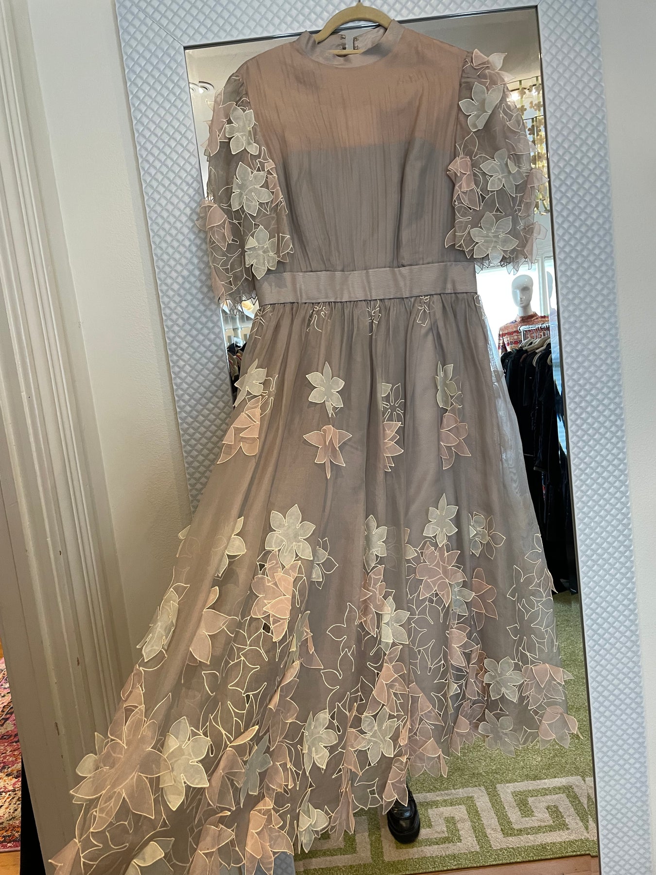 Flower Silk Dress – Cheeky Vintage