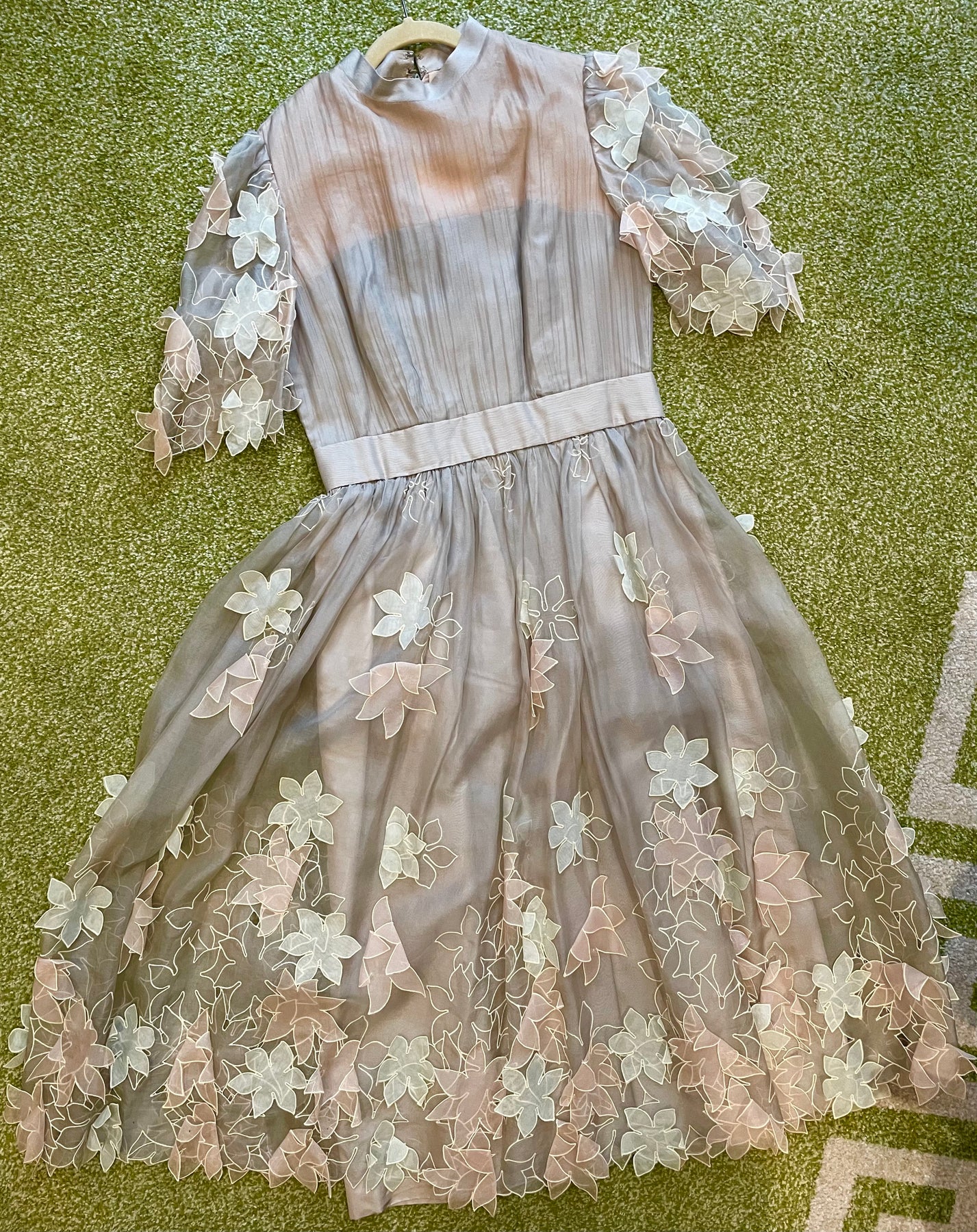 Flower Silk Dress – Cheeky Vintage