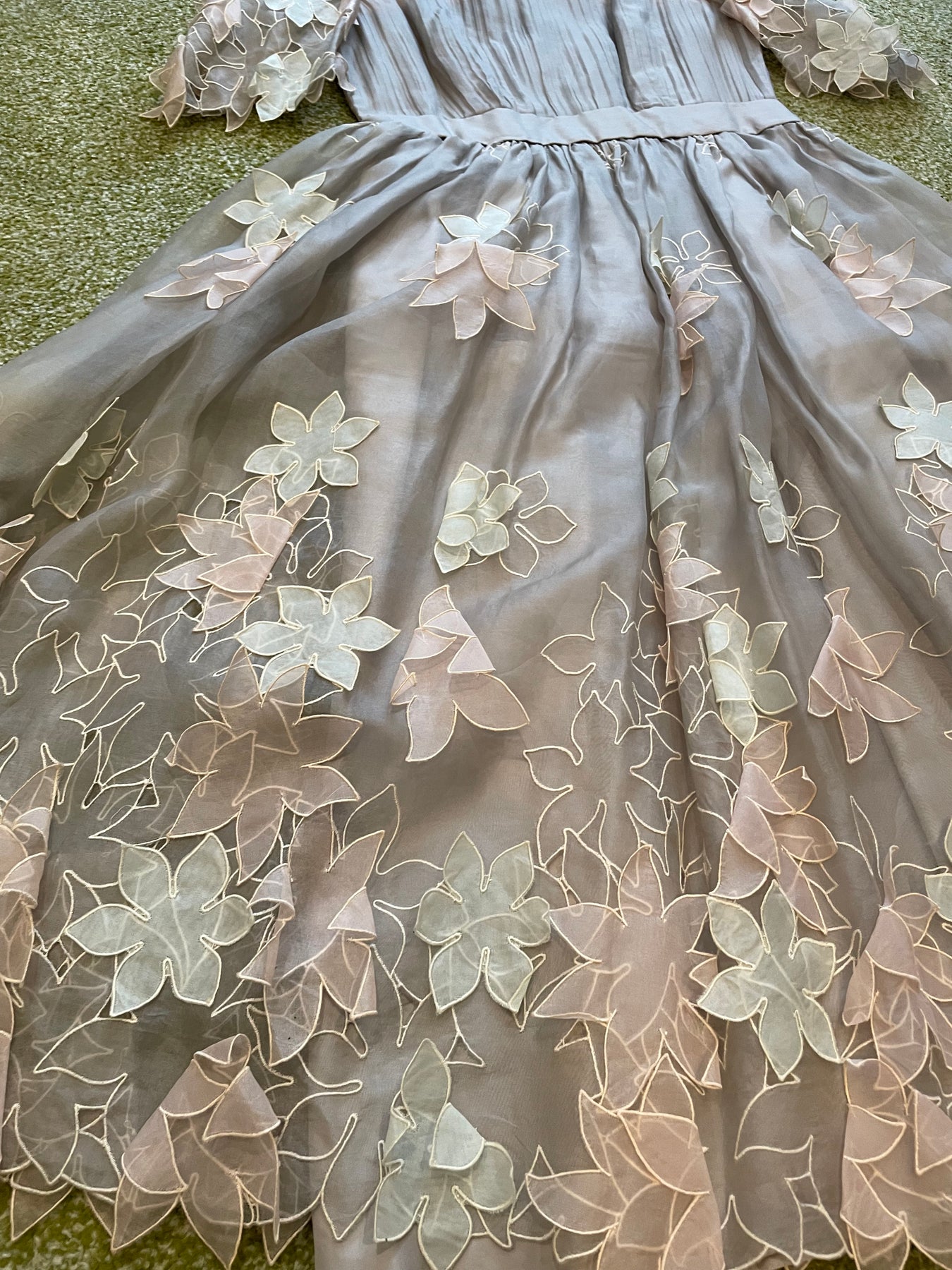 Flower Silk Dress – Cheeky Vintage