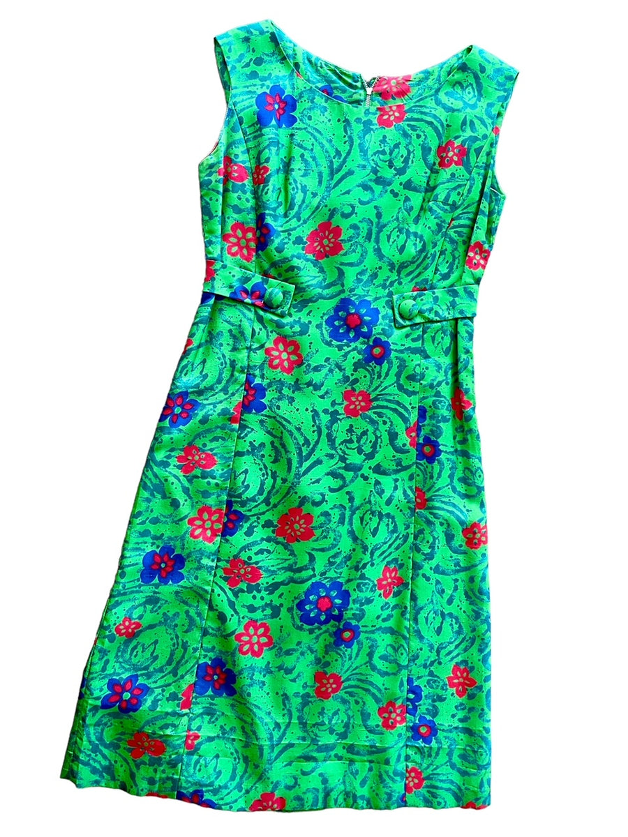 Green Floral Sundress